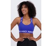 Nike Pro Tt - Azul - Sujetador Deportivo Espalda Cruzada talla L