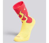 Nike Flames - Rojo - Calcetines talla L