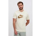 Nike Swoosh - Kaki - Camiseta Algodón Hombre talla M