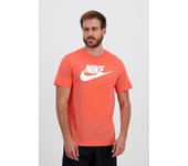 Nike Swoosh - Coral - Camiseta Algodón Hombre talla L