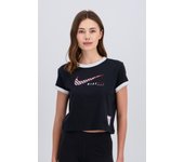 Camiseta Nike - Negro - Camiseta Retro Mujer talla S