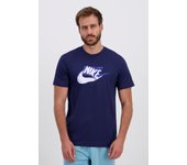 Nike Swoosh - Azul - Camiseta Algodón Hombre talla XS