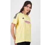 adidas Tiro - Amarillo - Camiseta Oversize Mujer talla L