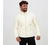 Kappa Astro - Blanco - Parka Capucha Hombre talla L