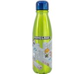 Botella Aluminio Infantil 600 ML Minecraft Isometric 78927