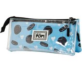 Estuche Portatodo Triple Oh My Pop Clear Gummy 80326
