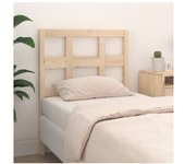 vidaXL Cabecero De Cama Madera Maciza De Pino 95.5x4x100 Cm