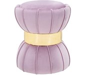 Mauro Ferretti Puf de tela rosa ø cm 40x44