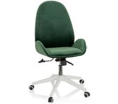 hjh OFFICE Silla home office tela verde