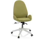 hjh OFFICE Silla home office tela verde
