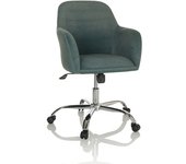 hjh OFFICE Silla home office tela verde