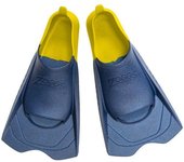 Zoggs Aletas De Natación Short Blade Eco Blue / Yellow EU 37-38 unisex