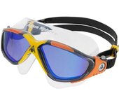 Aquasphere Gafas De Natación De Espejo Vista Dark Grey / Orange / Blue One Size unisex