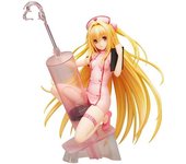 Alter Figura To Love Ru Darkness Pvc 1/7 Golden Darkness Nurse Verre Run 21 Cm