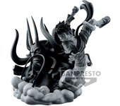 Banpresto Dluffy Monkey The Brush Tones Diorama Figure One Piece 20 Cm