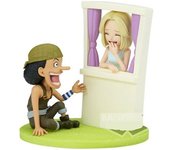 Banpresto Figura De Usopp Y Kaya De Historias Del Log Coleccionables Del Mundo One Piece 7 Cm