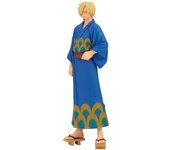 Banpresto Figura De Sanji Wanokuni Yukata Grandline Series One Piece 17 Cm