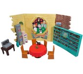 Mcfarlane Toys Dc Retro Playset 66 Guarida De Villanos Figura Batman