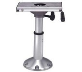Plastimo Pedestal De Gas Ajustable Con Placa Giratoria Deslizante