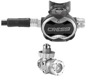 Cressi Conjunto De Regulador De Buceo Master Chrome T10 Sc Din 300
