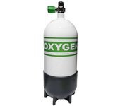 Metalsub Botella De Buceo 100% Oxygen 12l 232 Faber 2024