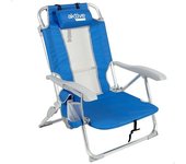 Aktive Silla De Playa 5 Positions Loup With Cushions And Pockets
