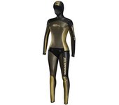 C4 Freediving Traje Húmedo De Buceo Aurea 2 Mm Back Zip