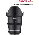 Samyang Objetivo Mf 24 Mm T1.5 Vdslr Mk2 Sony E