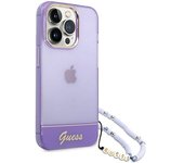 Guess Funda Para Móvil Guhcp14lhgcohu Iphone 14 Pro 6.1 Pearl Strap