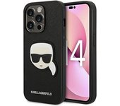 Karl Lagerfeld Funda Para Teléfono Klhcp14xsapkhk Iphone 14 Pro Max 6.7 Saffiano Karl`s Head Patch