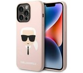 Karl Lagerfeld Funda Para Teléfono Klhmp14lslkhlp Iphone 14 Pro 6.1 Silicone Karl`s Head