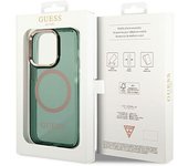 Guess Funda Para Teléfono Guhmp14lhtcma Iphone 14 Pro 6.1 Zielonykhaki Outline