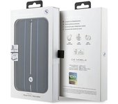 Bmw Funda Para Móvil Bmbkp14l22rvsk Iphone 14 Pro 6.1 Book Leather Stamp Lines