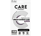 Panzerglass Funda Para Teléfono Samsung Galaxy S25+ Púrpura Combate Urbano Insignia Qi