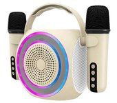 Celly Altavoz Inalámbrico Partymic2wh Con Micrófonos