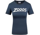 Zoggs Camiseta De Manga Corta Lucy Dark Blue / White XS male
