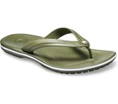 Crocs Chanclas Crocband Army Green / White EU 46-47 male