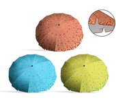 Atosa Falda Orientable Upf 3 Parasol Surtido Nylon 29/32 Mm 240 Cm Multicolor One Size unisex