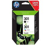HP Cartucho De Tinta 301