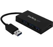 Startech Hub Usb 3.0 4 Puertos 3x Usb A Y 1x Usb-c