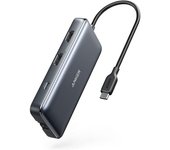 Anker 2xusb 3.0 2xhdmi 1xsd+microsd 1xethernet 1xusb-c Hub Usb-c Cargador Para Portátil
