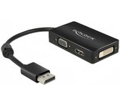 Delock Adaptador Displayport A Vga/hdmi/dvi