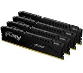 Kingston Memoria Ram Fury Beast Kf560c40bbk4-64 64gb 4x16gb Ddr5 6000mhz