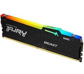 Kingston Memoria Ram Fury Beast Rgb Cl40 Kf5 1x8gb Ddr5 5600mhz