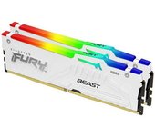 Kingston Memoria Ram Kf556c36bweak2-32 Fury Beast Rgb 32gb 2x16gb Ddr5 5600mhz