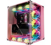 Talius Caja Torre Pc Cronos Orchid Rgb Crystal