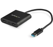 Startech Adaptador Usb A Doble Hdmi 4k