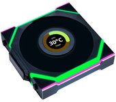 Lian-Li Ventilador Sl Wireless Lcd Reverse 120 Mm 3 Unidades