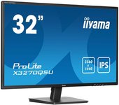 IIYAMA Monitor X3270qsu-b1 32´´ Qhd Ips Led 100hz