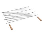 Sauvic Mango De Madera Para Parrilla De Barbacoa 100x40 Cm